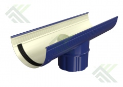 Канадка д.125мм (цвет-синий RAL 5005)