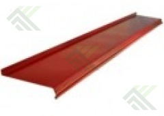 Отлив оконный  90х2000мм (цвет-красный RAL 3011)