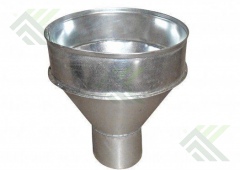 Воронка оцинкованная