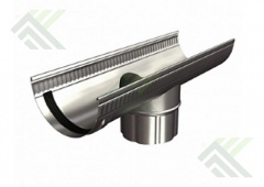 Канадка проходная д.125мм  оцинкованная