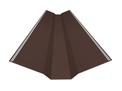 Ендова внешняя 2м (цвет-коричневый 8017)