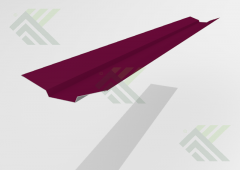 Ендова внешняя 2м (цвет- вишня 3005)