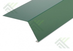 Планка карнизная 2м (цвет-зеленый RAL 6005) для черепицы