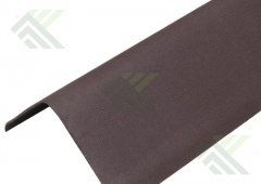 Щипцовый элемент коричневый 1100х200х200мм (ондулин)