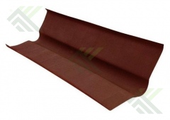 Ендова коричневая 1000х150х150мм (ондулин)