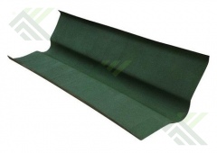 Ендова зеленая 1000х150х150мм (ондулин)