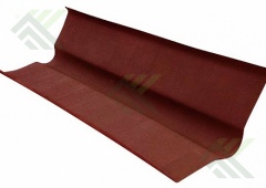 Ендова красная 1000х150х150мм (ондулин)