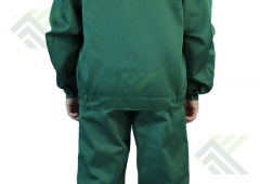 Костюм Дока (р.60-62, рост 170-176) т.зеленый с лимонным