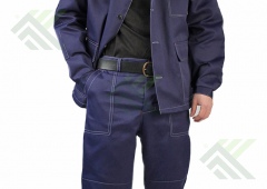 Костюм Дамаск (р.56-58, рост 182-188) т.синий с васильковым