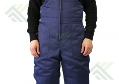 Костюм ВЬЮГА зимний (р.60-62, рост 182-188) т.синий с васильковым