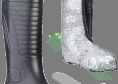 Сапоги зимние -60 (с чулком) р.40-41