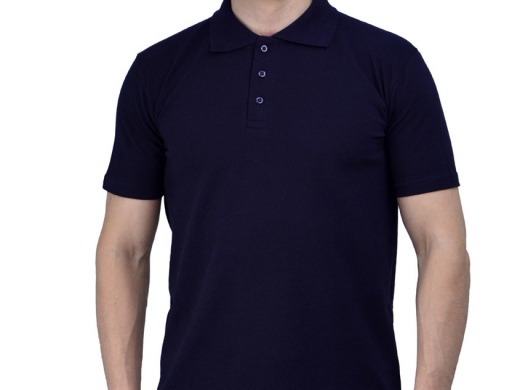 Рубашка-поло темно-синяя XL (52-54)