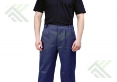 Брюки мужские летние темно-синие (56-58, 170-176)