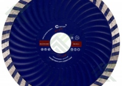 Диск алмазный по арм. бетону FIT Cutop 125 Турбо волна