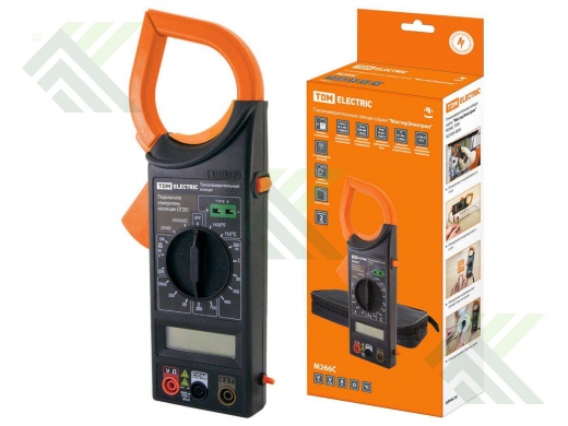 Клещи токоизмерительные МастерЭлектрик М266 C TDM