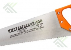 Ножовка ИЖ 400мм шаг 4мм по дереву