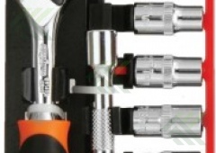 Набор головок торцевых 1/4