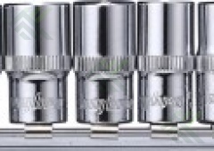 Набор головок торцевых 1/4