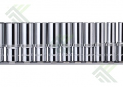 Набор головок торцевых глубоких 1/2