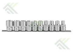 Набор головок торцевых 1/2