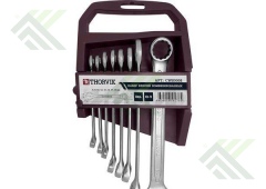 Набор ключей комбинированных THORVIK на держателе 8-19мм 8пр.