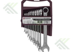 Набор ключей комбинированных THORVIK на держателе 6-22мм 12пр.