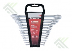 Набор ключей комбинированных 6-22мм 12шт MATRIX