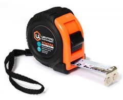 Рулетка УЛЬТРА 10м/25 мм с фиксатор.