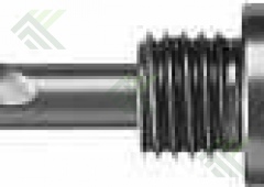 Державка д/коронок ЗУБР 8х100мм 22мм НЕХ