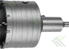 Коронка буровая 73мм SDS+ хвост. ЗУБР МАСТЕР