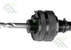 Державка д/коронок шестигр. жест.штифт 32-152мм ЗУБР