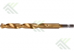 Сверло по металлу HSS титановое 6-гран. хв. 5,5мм