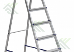 Стремянка 7-ми ступенчатая алюминиевая