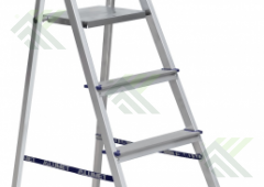 Стремянка 5-ти ступенчатая алюминиевая