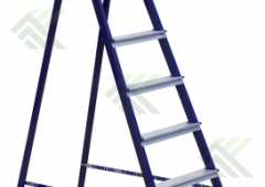 Стремянка 7-ми ступенчатая стальная