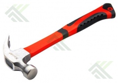 Молоток-гвоздодер 450г с магнитом MATRIX