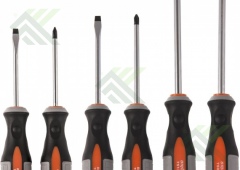 Набор отверток RAUND GRIP 6пр. OMBRA