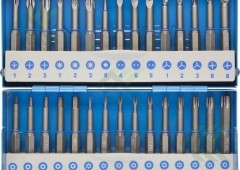 Набор бит ЗУБР 30 предм. хромомолибденовая сталь