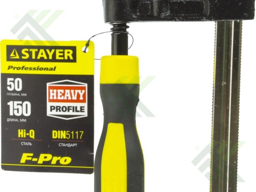 Струбцина 150х50мм F-образная STAYER