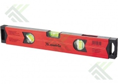 Уровень алюминевый магнитный MATRIX фрезер. 600мм 3гл.