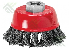 Щетка крацовка MATRIX Чашка жесткая стальная 65 мм