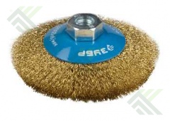 Щетка ЗУБР ПРОФЕССИОНАЛ для УШМ коническая мягкая 115мм М14