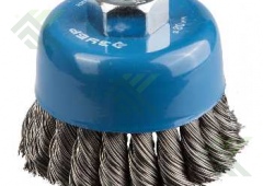 Щетка ЗУБР ПРОФЕССИОНАЛ для УШМ чашечная жесткая 80мм