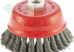 Щетка крацовка MATRIX Чашка жесткая стальная 100 мм