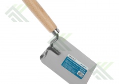 Мастерок штукатур. нерж. 120х130мм закругл.