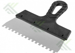 Шпатель с пласт.ручкой 200 мм зуб 6х6мм