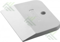 Шпатель резиновый 100мм белый