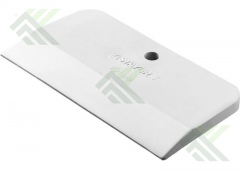 Шпатель резиновый 150мм белый