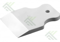 Шпатель резиновый 60 мм белый