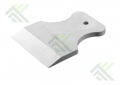 Шпатель резиновый 80мм белый
